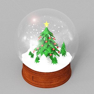 Snow Christmas Globe