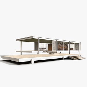 3D model Farnsworth House