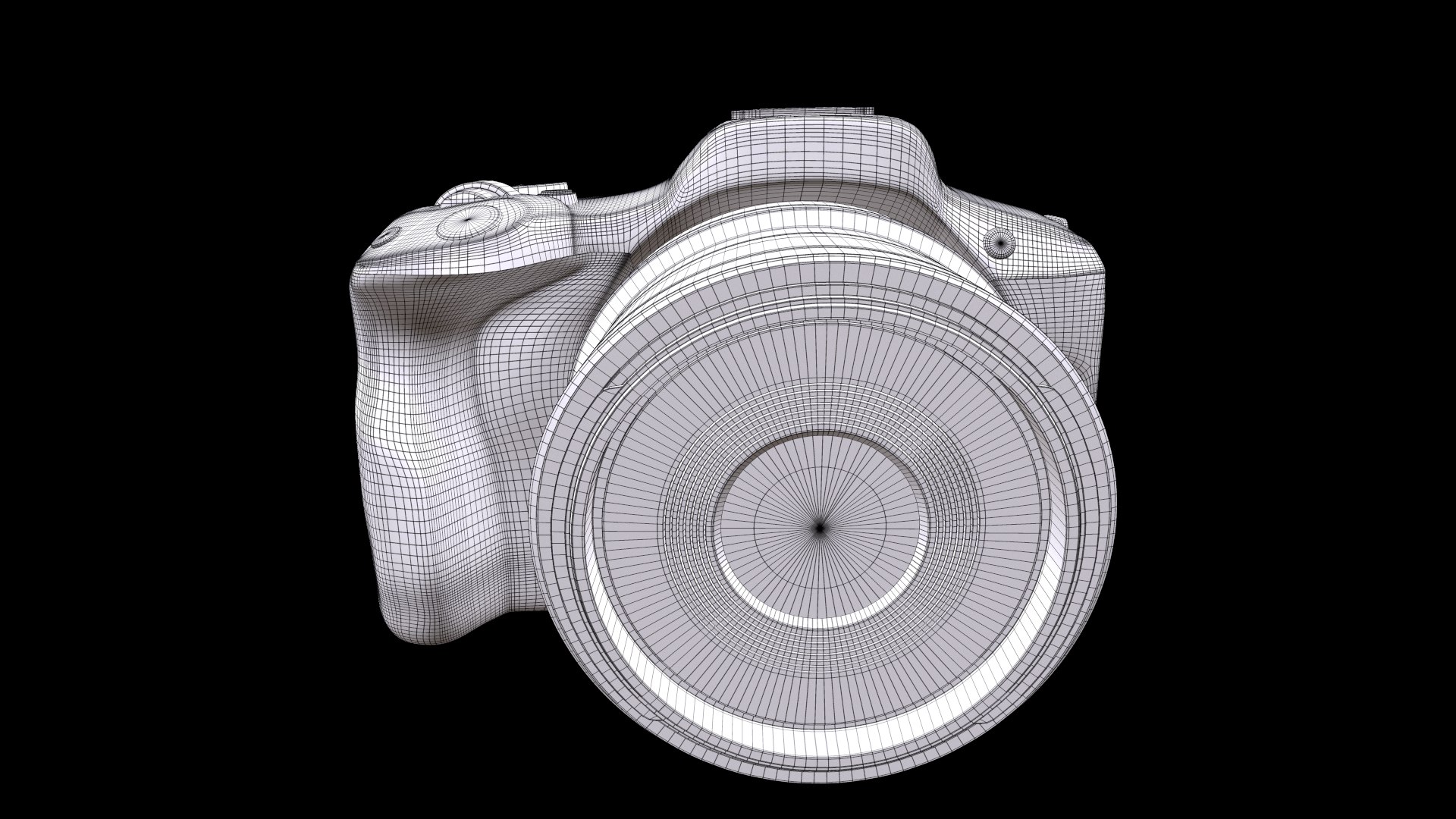 Canon EOS R50 Mirrorless Camera RF-S 18-45mm 3D Model - TurboSquid 2351432