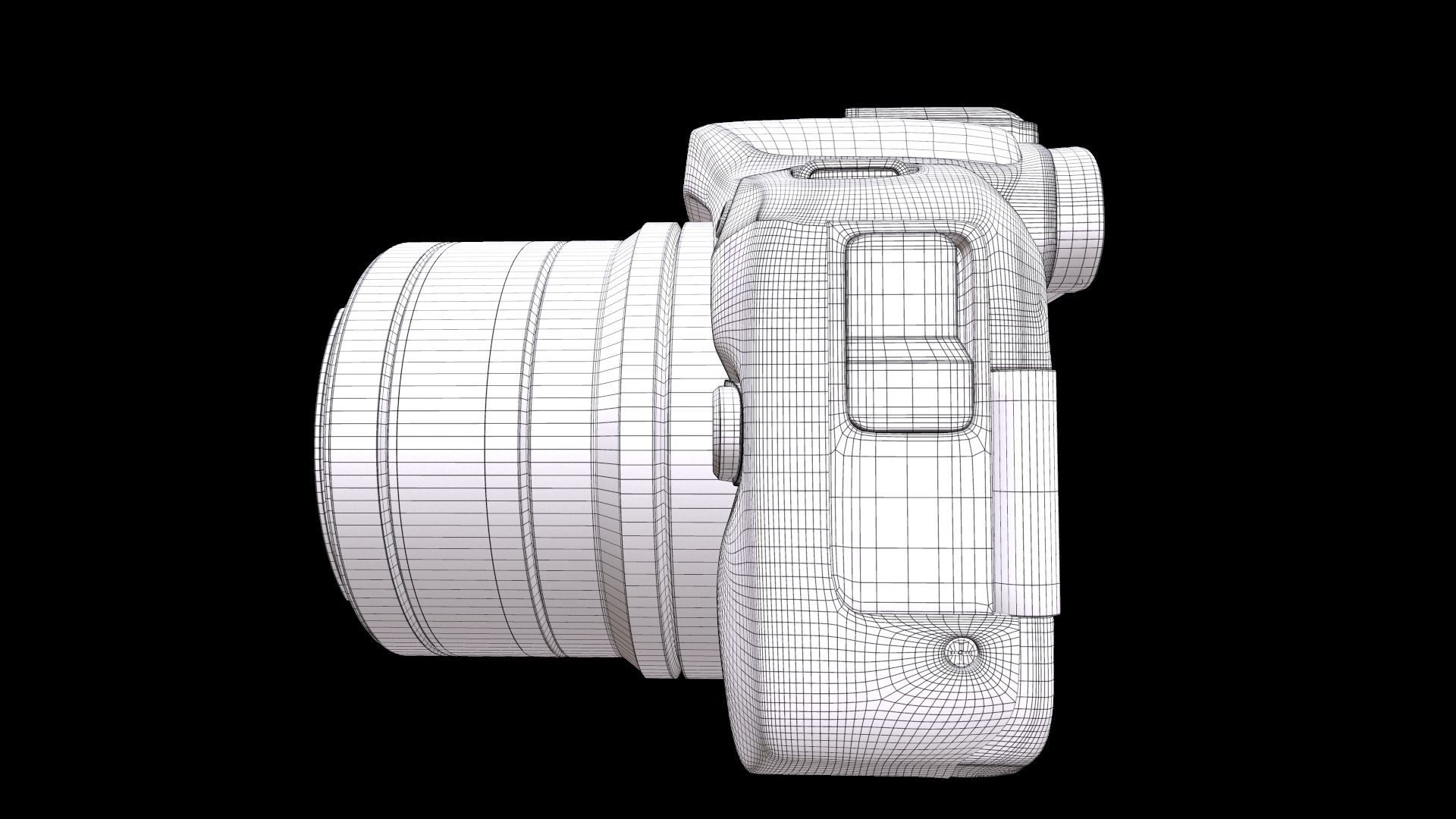 Canon EOS R50 Mirrorless Camera RF-S 18-45mm 3D Model - TurboSquid 2351432