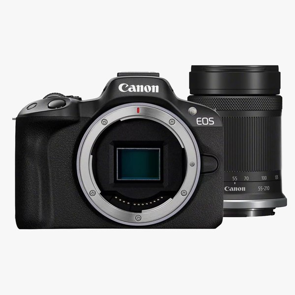 modelo 3d Cámara sin espejo Canon EOS R50 RF-S 18-45 mm - TurboSquid ...
