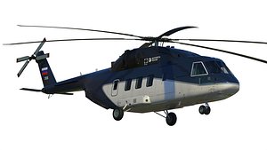 Mi-38 Helicopter 3D model