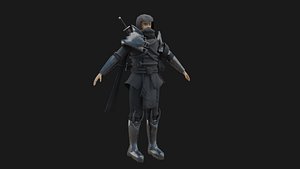 dark assassin 3D model