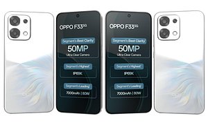 Oppo F33 5G White model