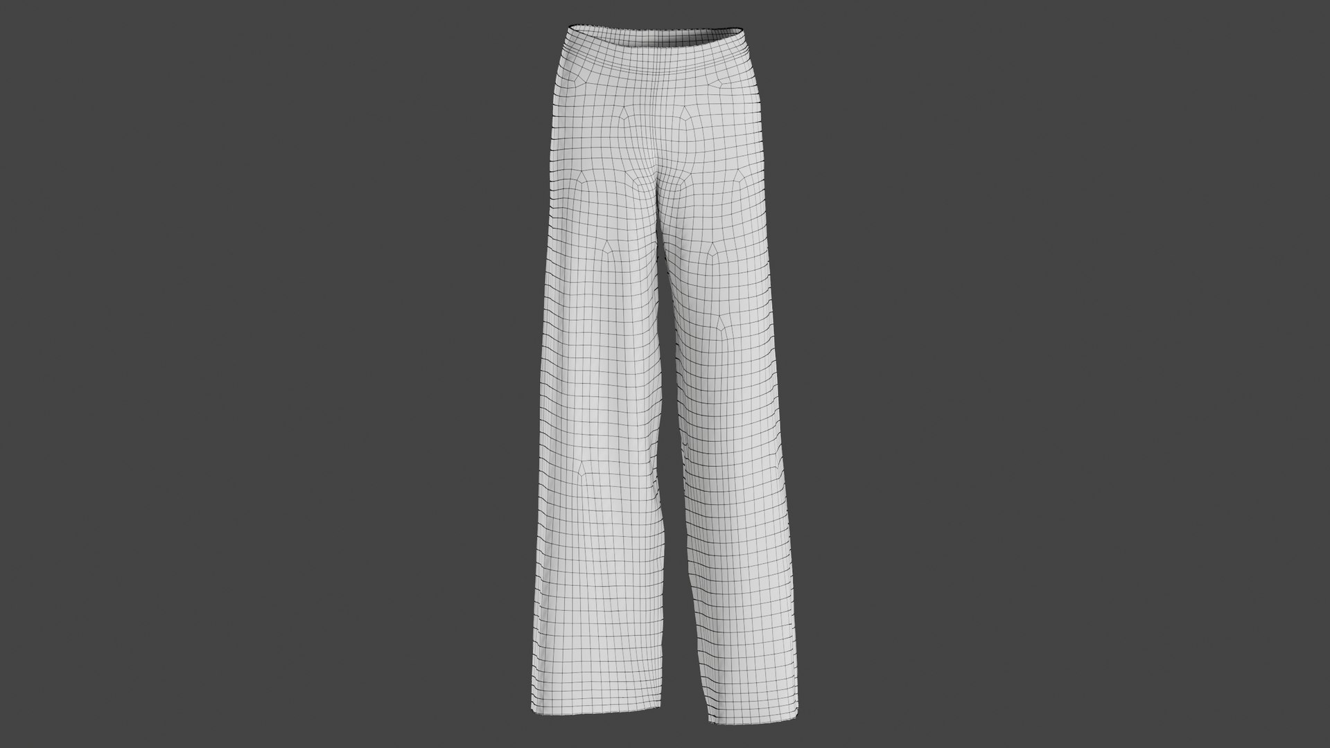 3D Realistic Women S Pants - TurboSquid 1611180