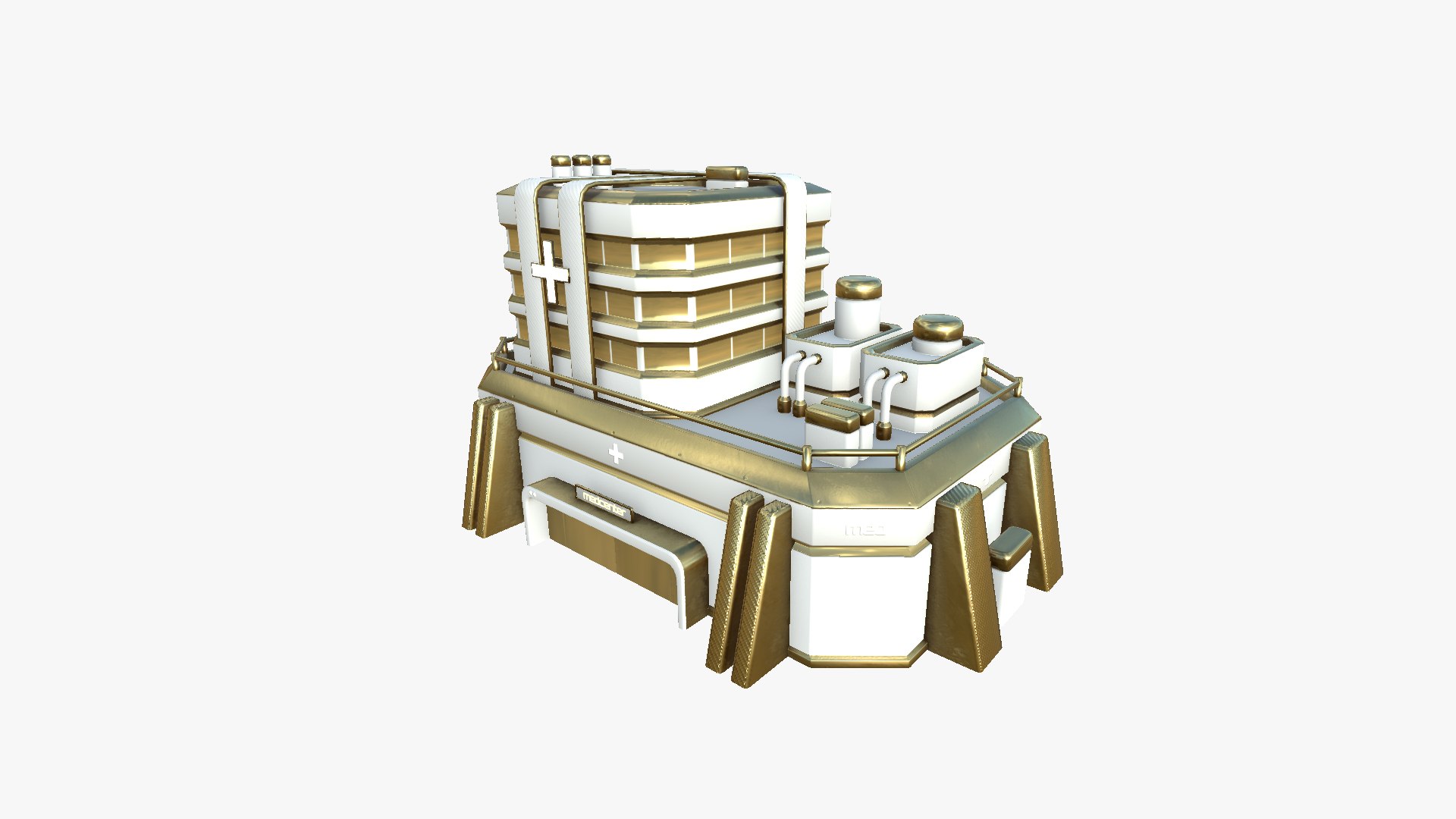 3D SciFi Hospital A11 Gold - Sci Fi Exterior Design model https://p.turbosquid.com/ts-thumb/Lh/ZXf1b9/is/r112/png/1669926347/1920x1080/fit_q87/3819fb436f88a2299219605507ca47e71d96e2b3/r112.jpg