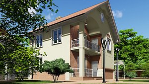 3d house model
