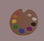 Palette de peinture