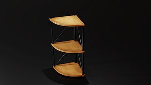Wooden Modern Furniture 3D model