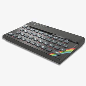 3D model Sinclair ZX Spectrum 48K