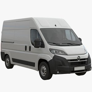 2024 Opel Movano  L2H2 Detailed interior 3D