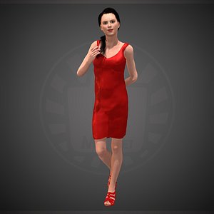 3D model character people human