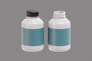 3D model Medicine Bottle pill Container