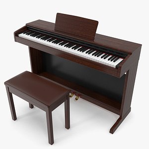 3D Digital Piano model