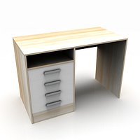 Desk table with drawers