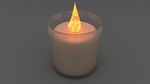 Votive Candle in Glass