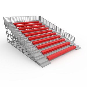 Bleachers 56 3D model