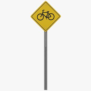 Traffic Sign 21 3D model