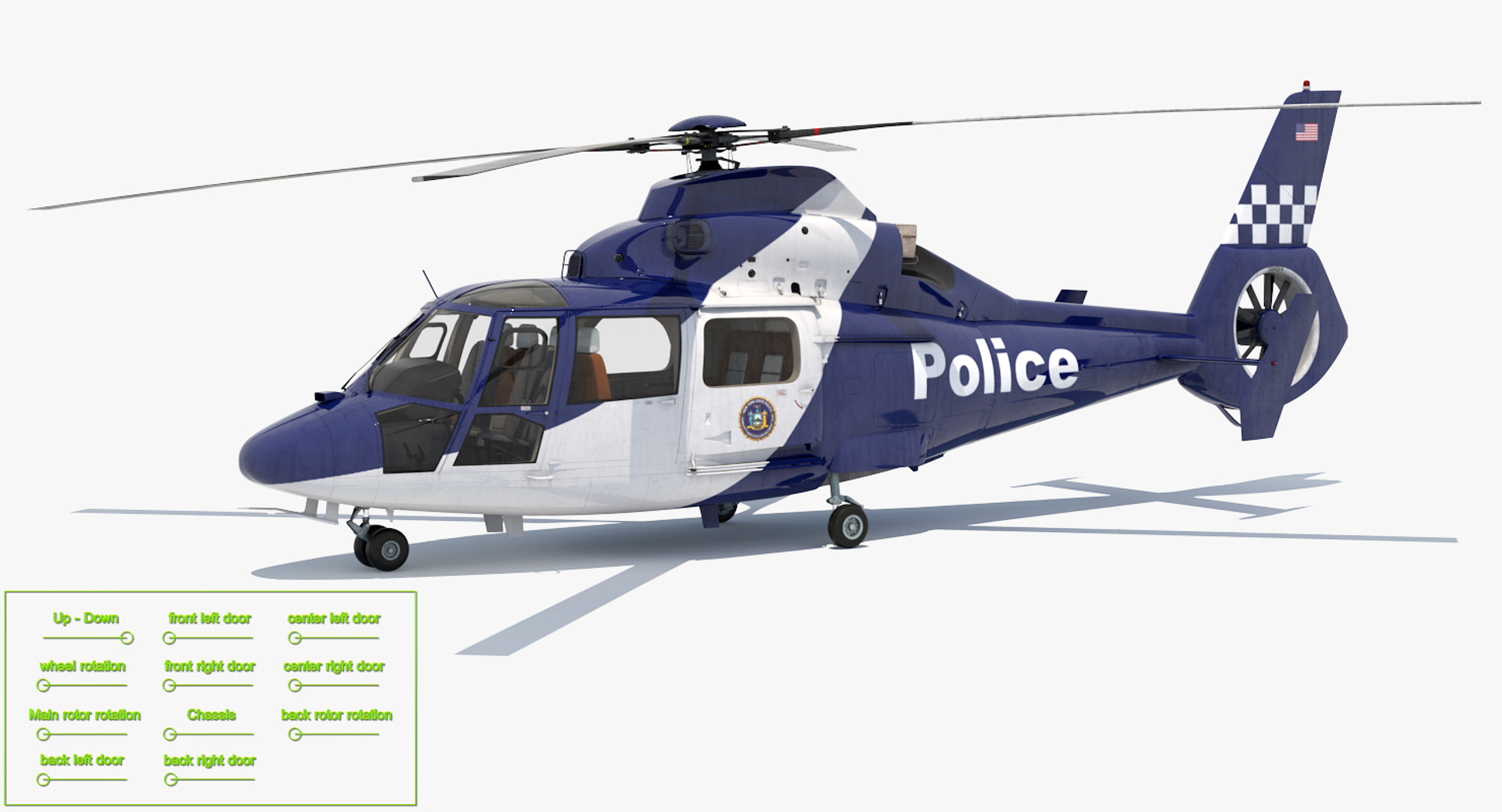 Police helicopter model deals