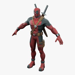 Deadpool 3D model