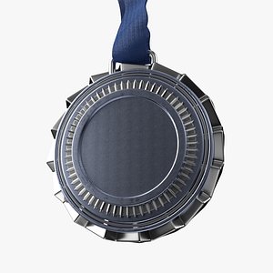 3D The champion medal medal model