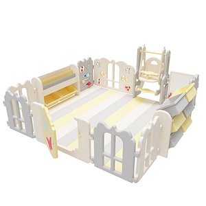 3D Playpen Baby Play Yard 3D model