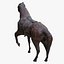 horse scanned sculpture animations dxf