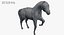 horse scanned sculpture animations dxf