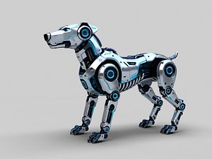 3D model Robot Dog 02