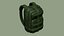 Green Camouflage Backpack - Character Military