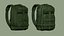 Green Camouflage Backpack - Character Military