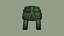 Green Camouflage Backpack - Character Military