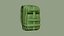 Green Camouflage Backpack - Character Military