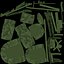 Green Camouflage Backpack - Character Military