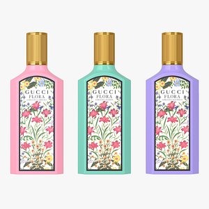 Gucci Flora Perfume Bottles model