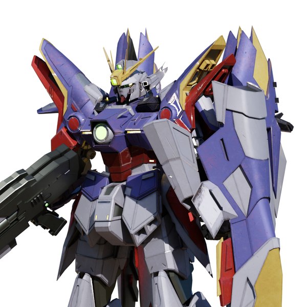 3d xxxg-00w0 wing gundam zero