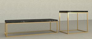 Metal Coffee table 2