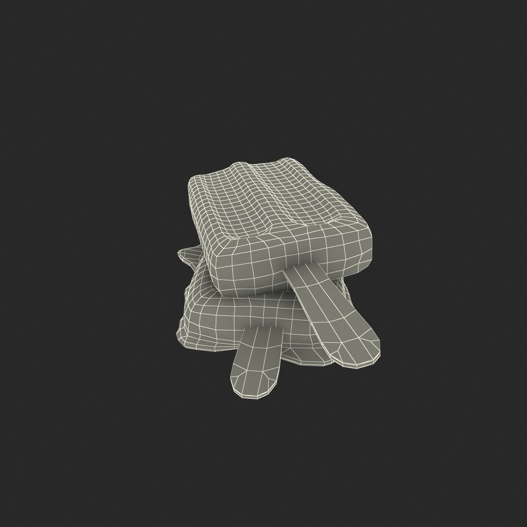3d Model Fudgesicle Fudge