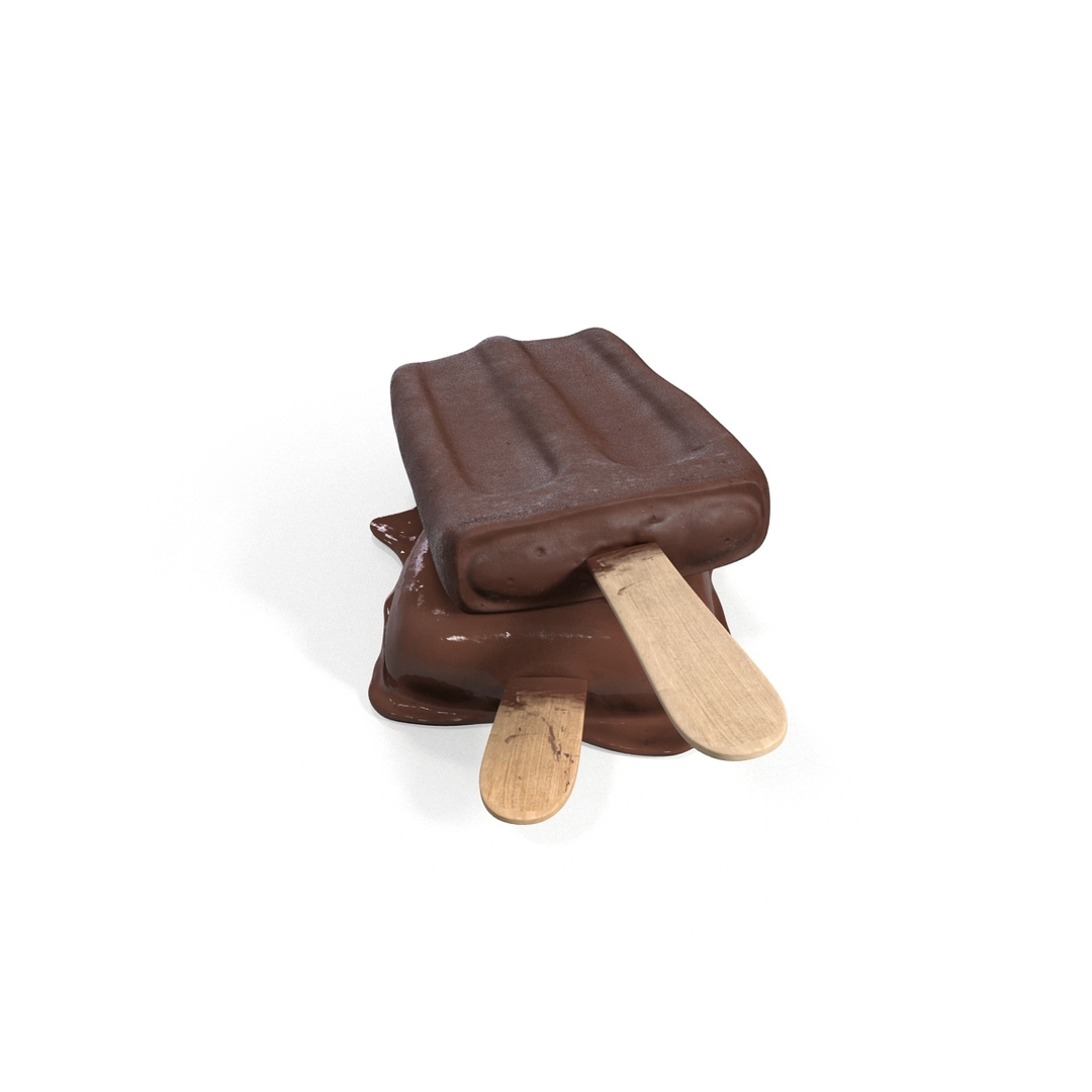 3d Model Fudgesicle Fudge