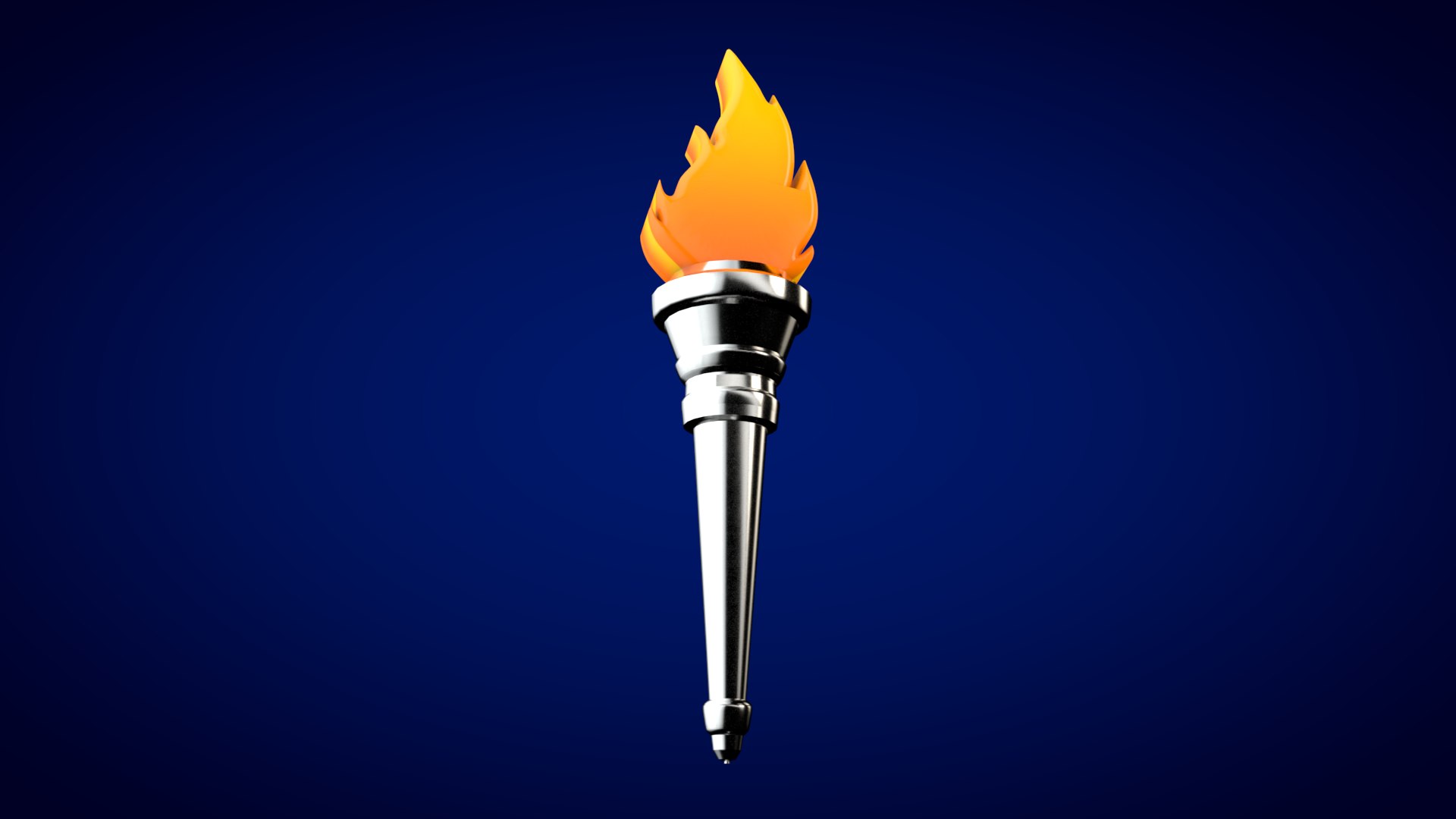 Fire Torch 3D Model 3D Model TurboSquid 1954948