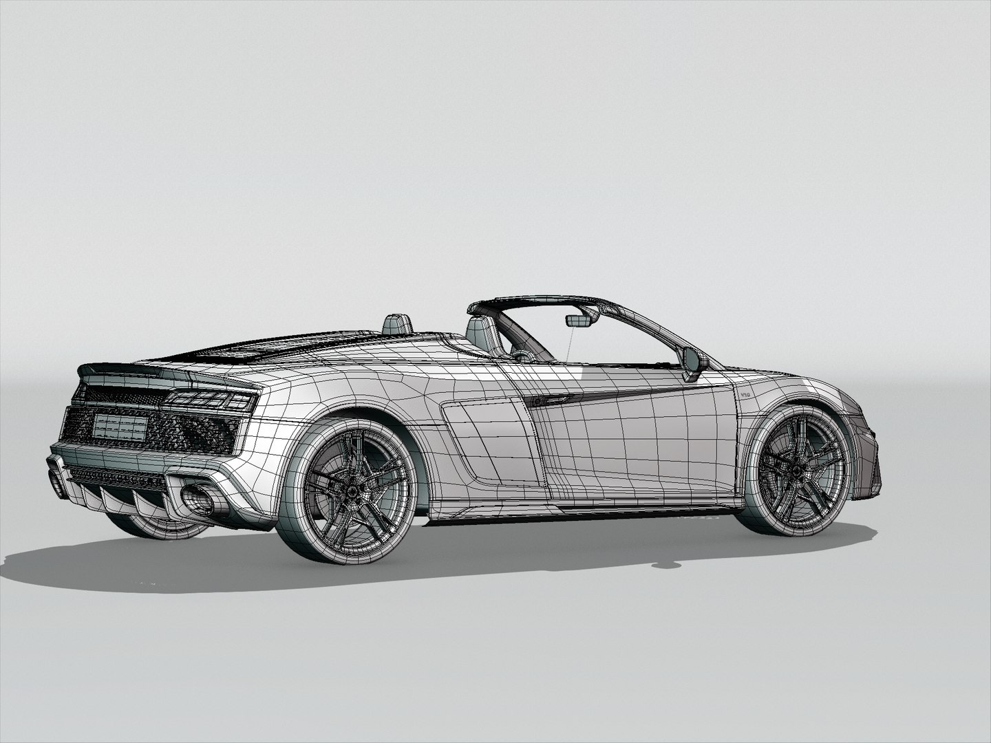 3D model audi r8 2020 s interior - TurboSquid 1447972