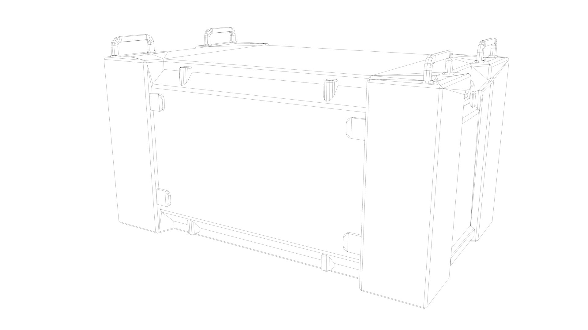 3D Ammo Military Cargo Container Model - TurboSquid 2047042