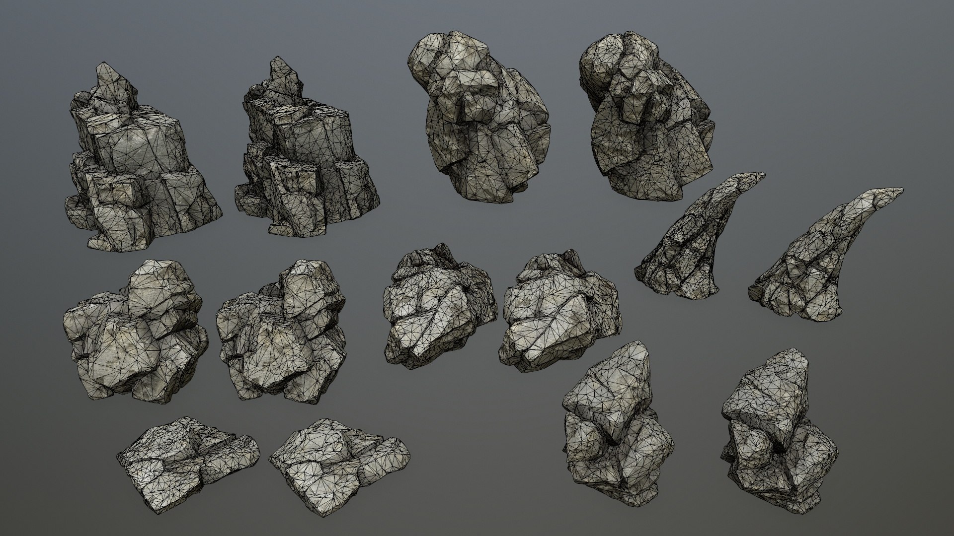 Rocks 3D Model - TurboSquid 1943849