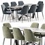 Chau chair Nembus Round 2 table