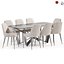 Chau chair Nembus Round 2 table