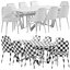 Chau chair Nembus Round 2 table