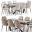 Chau chair Nembus Round 2 table