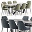 Chau chair Nembus Round 2 table