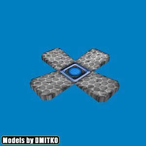 platform 3d model