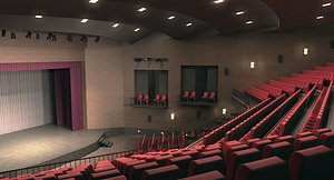 theatrical interior 3d x